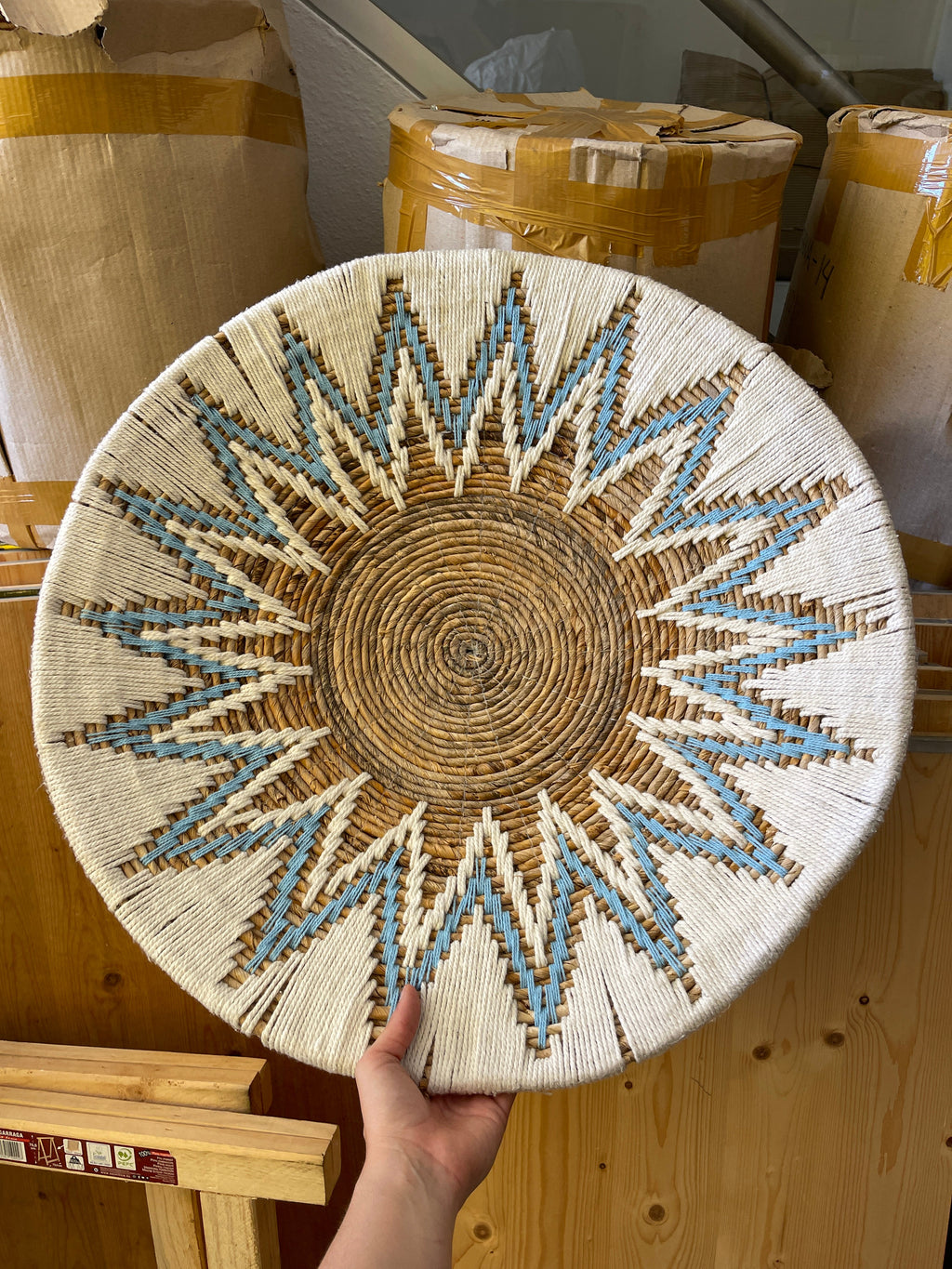 Blue Pandawa Wall Plate