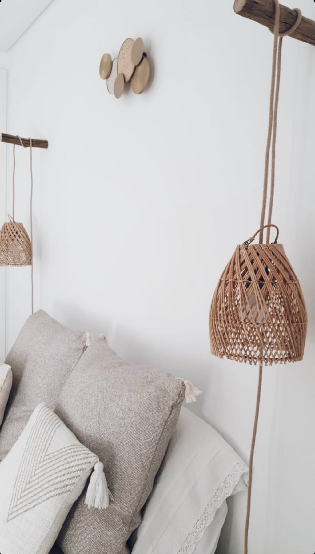 Ayana Cross Rattan Lampshade