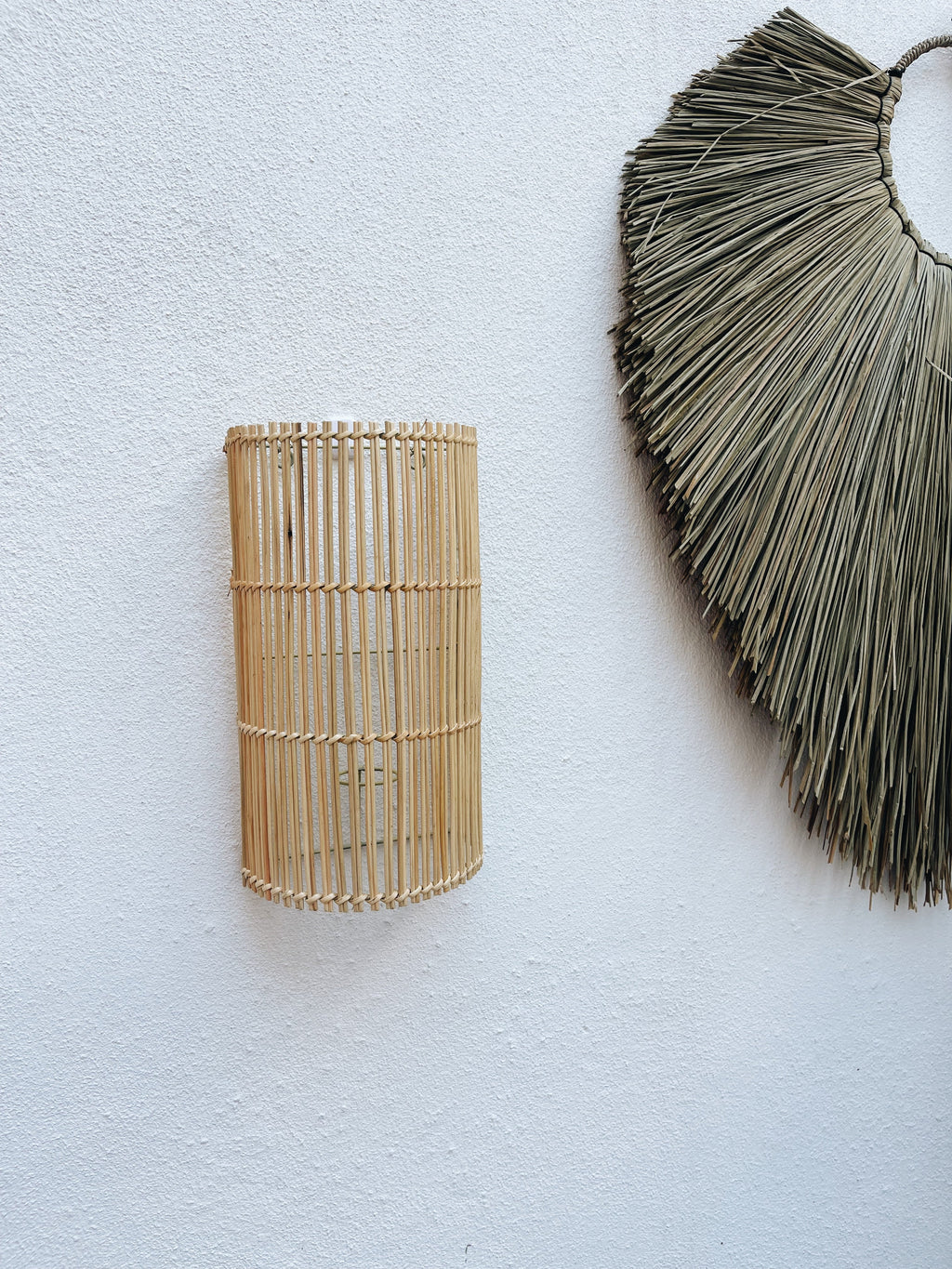 Mehara Rattan Wall Lamp