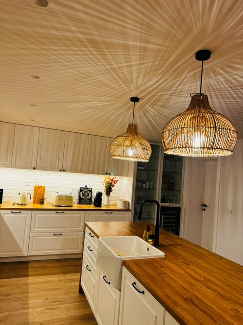 Rattan Lobster Lampshade