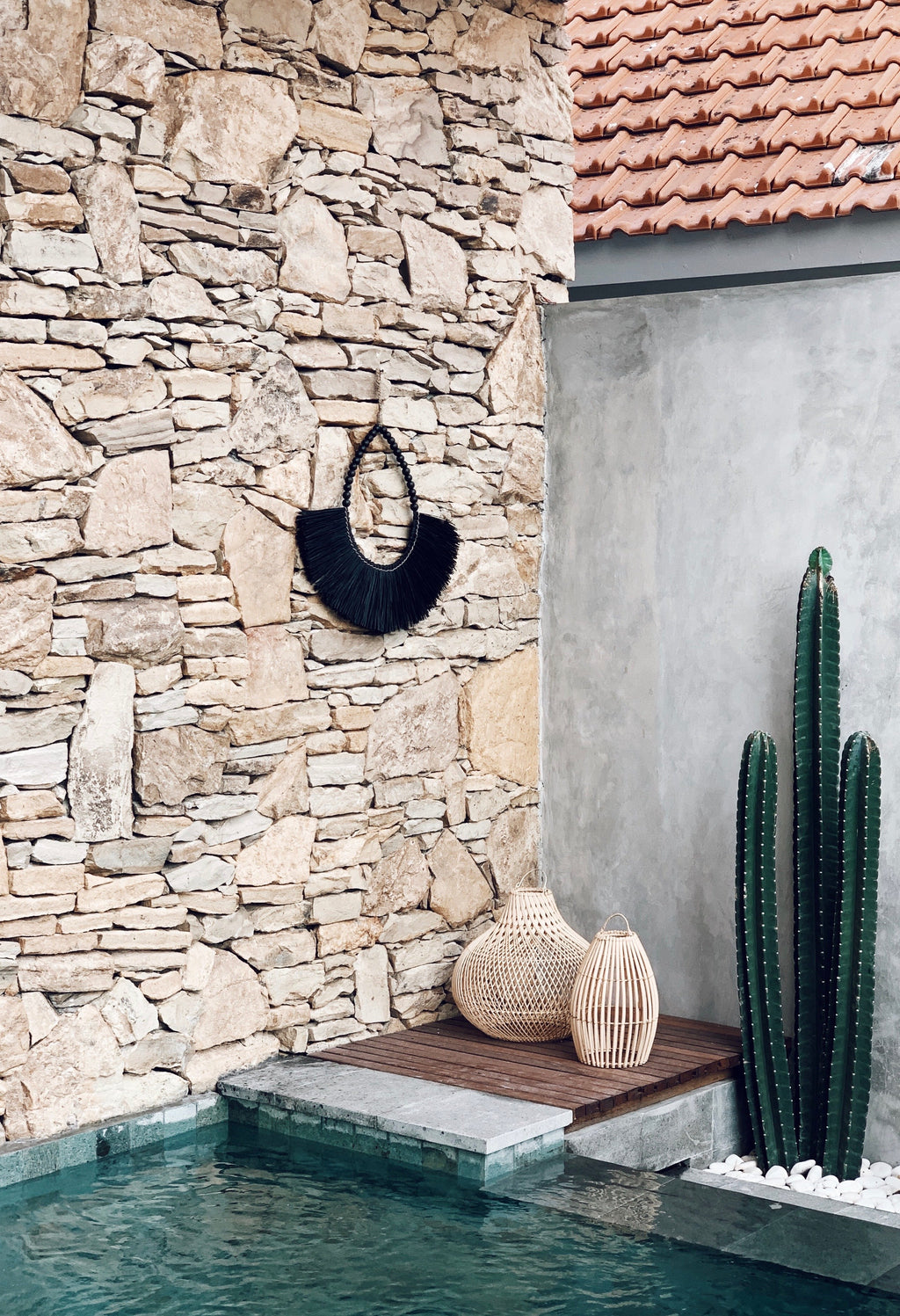 Wall Decor Baucau Allang - Black