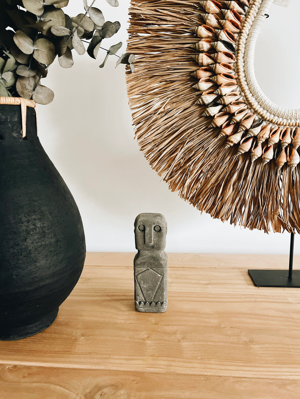 Estatueta de Pedra Maun Kik Lima