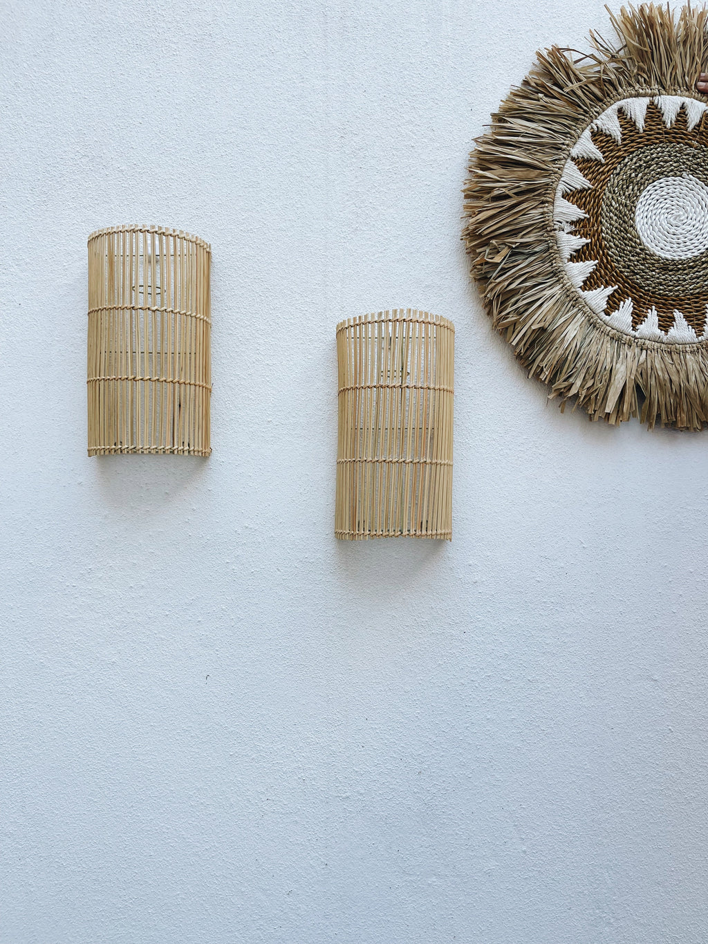 Mehara Rattan Wall Lamp