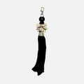 Black Alor Cowrie Shells Keychain