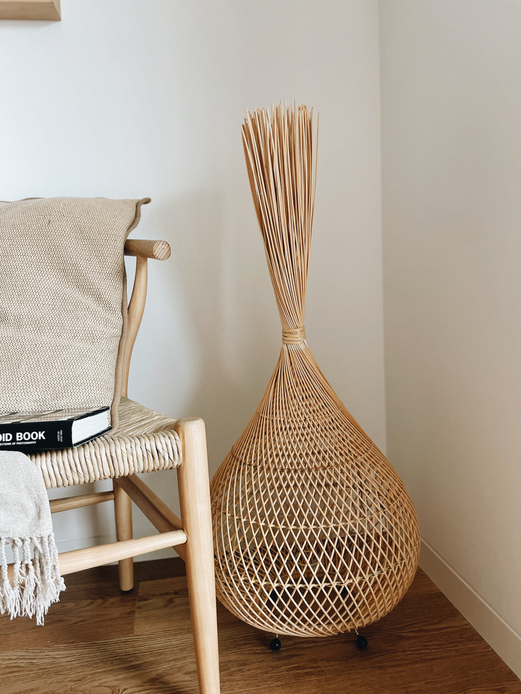 Maubara Rattan Floor Lamp
