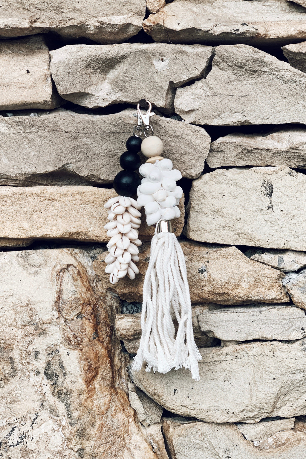 Porta-chaves Conchas Amélie Preto