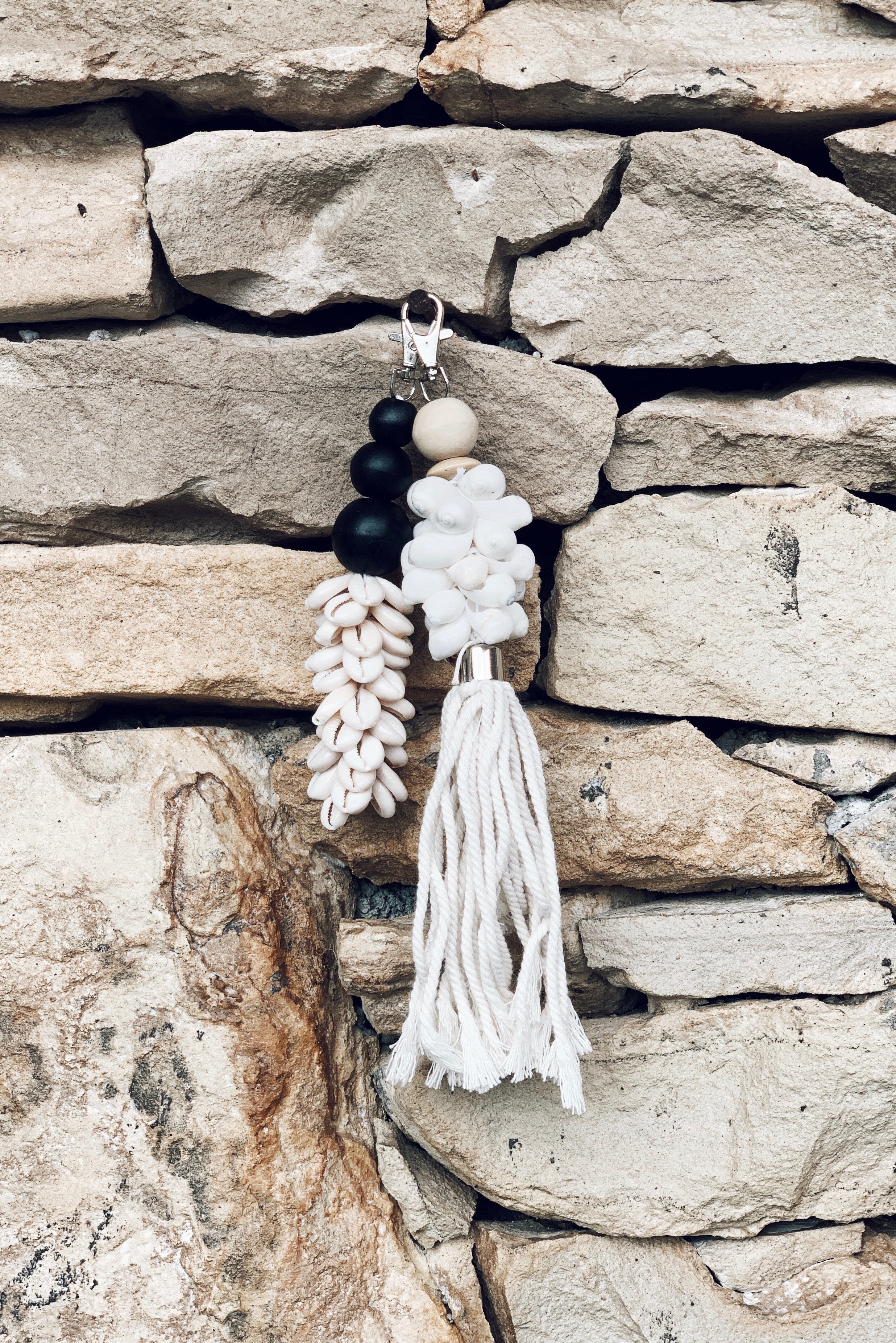 Porta-chaves Conchas Amélie Preto