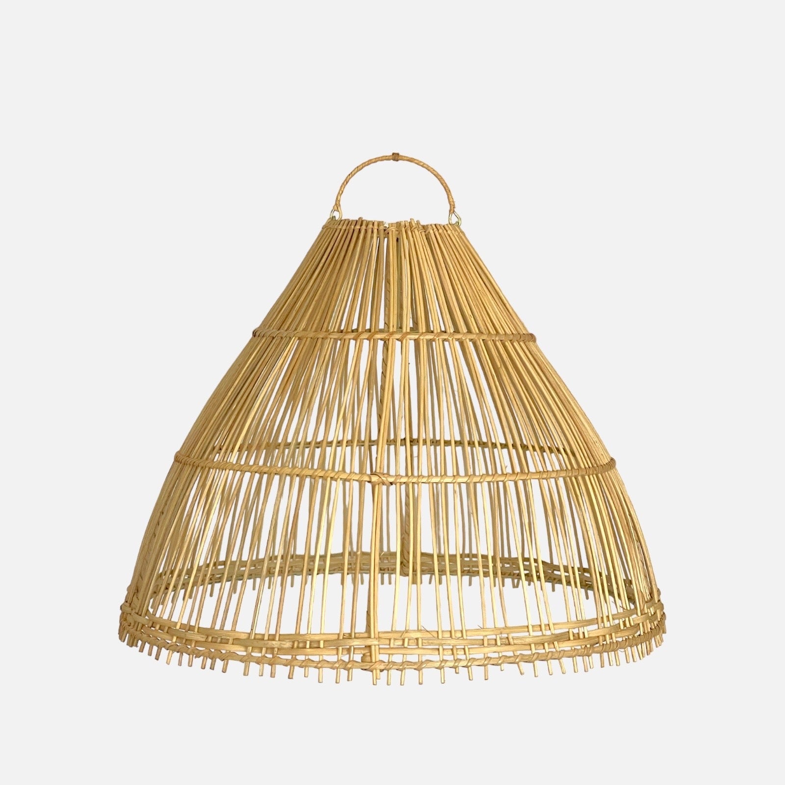 Abajur em Rattan Bobonaro