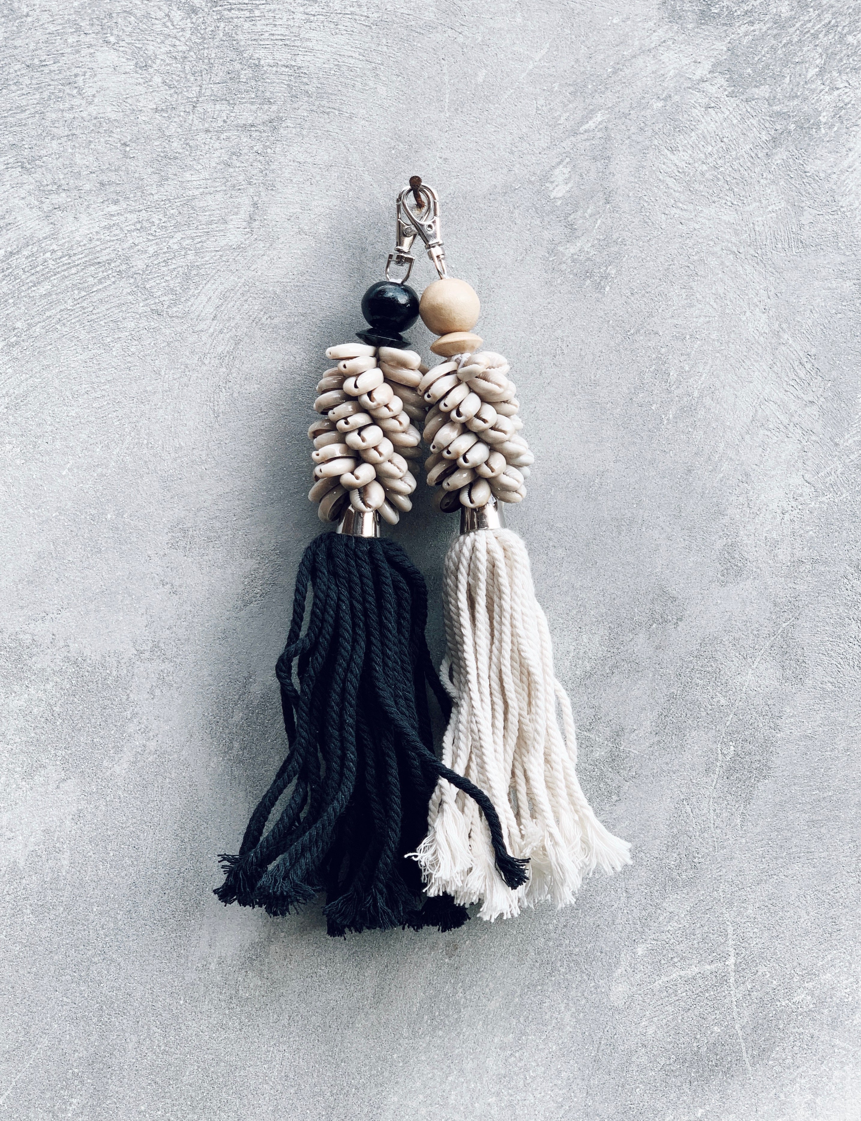 Porta-chaves Conchas Zoë Branco