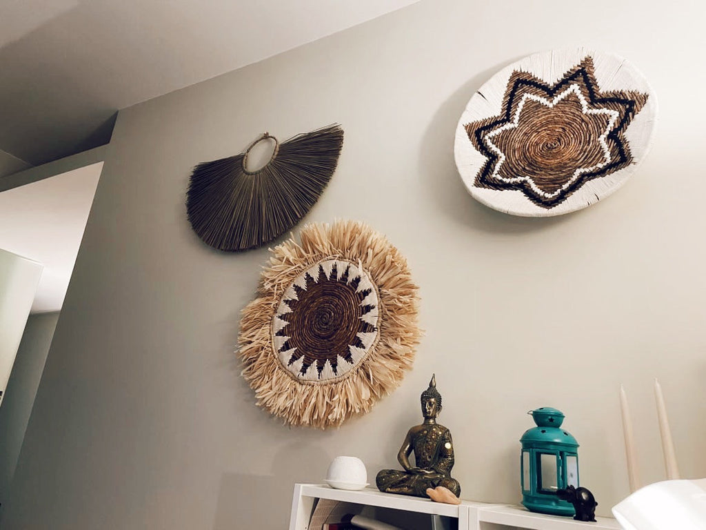 Nusa Sun Round Wall Decor