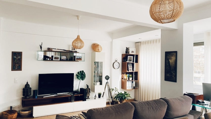 Mandala Rattan Lampshade