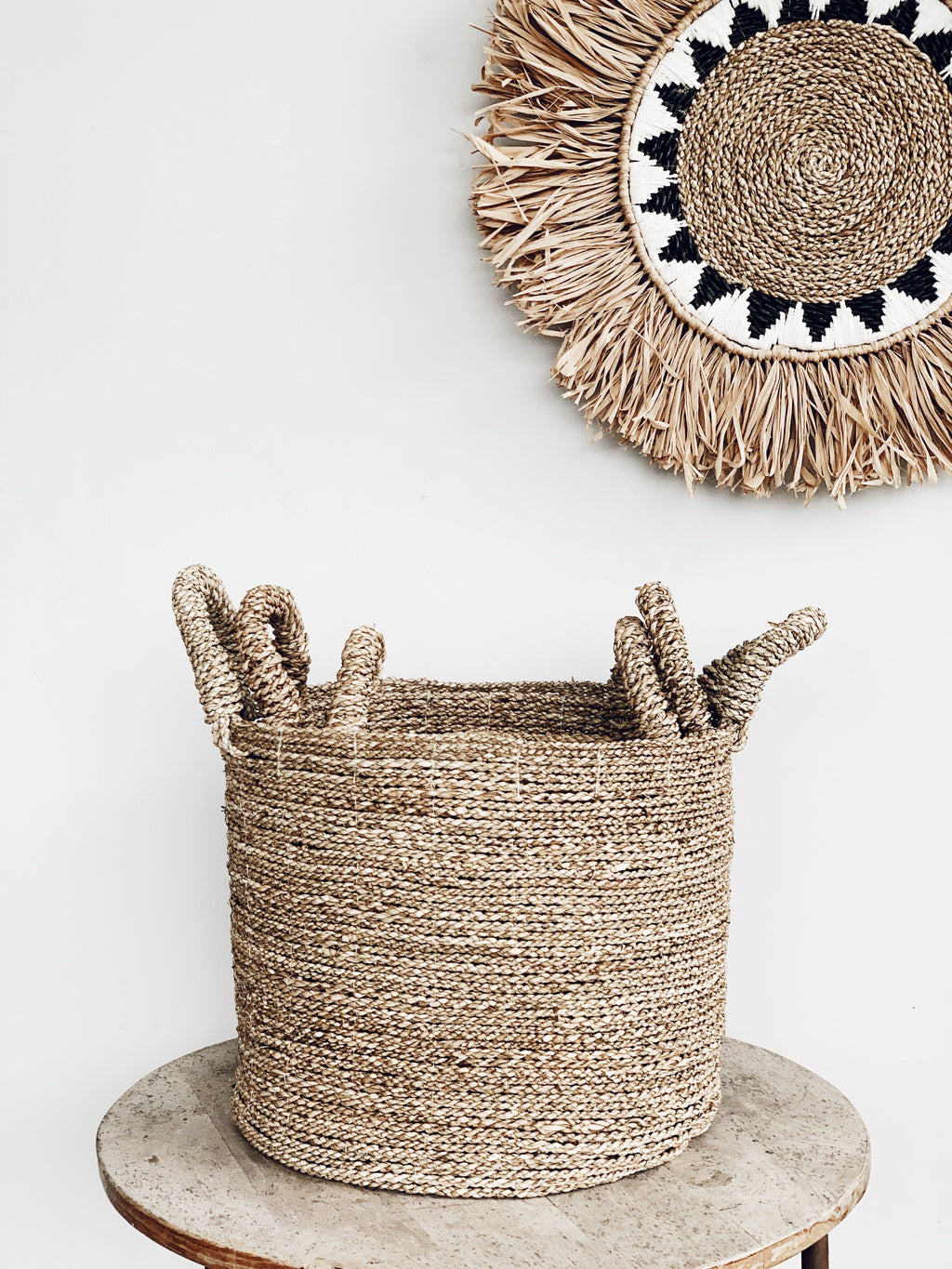 Round Wall Decor Panama Sun