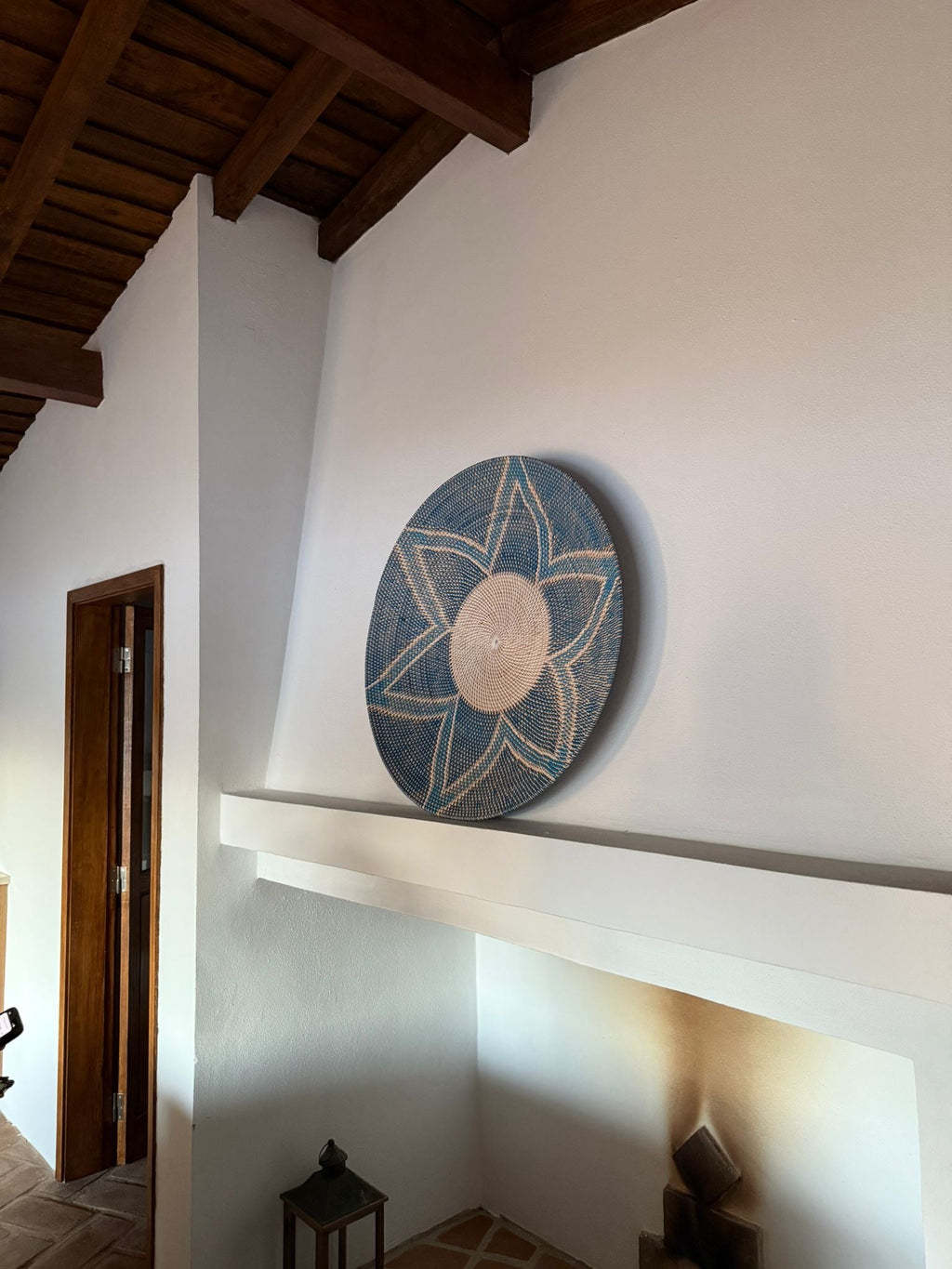 Prato de Parede Lombok Azul