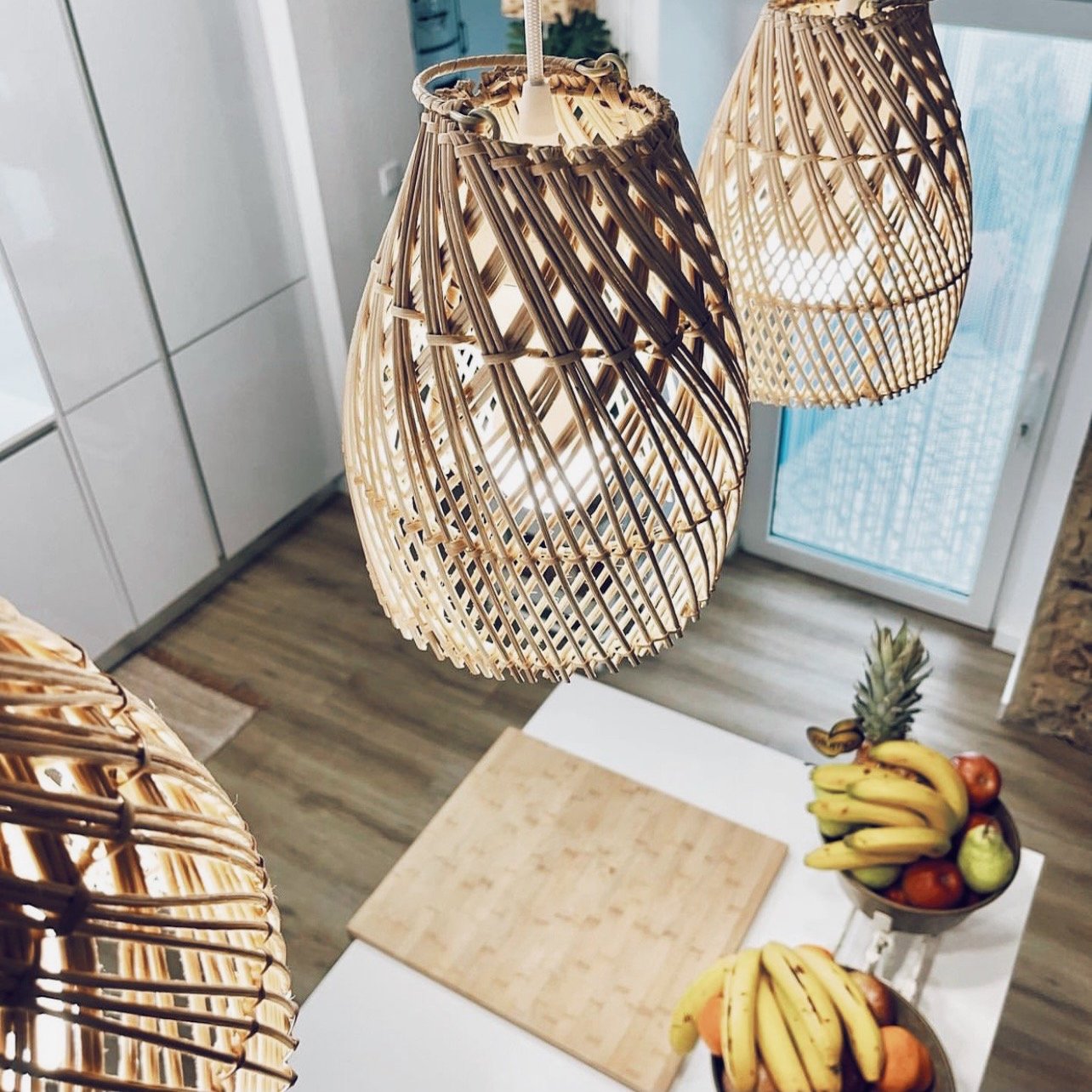 Ayana Cross Rattan Lampshade