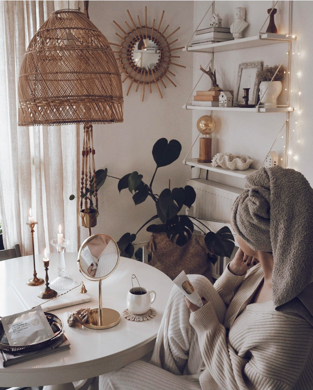 Lauhata Rattan Lampshade