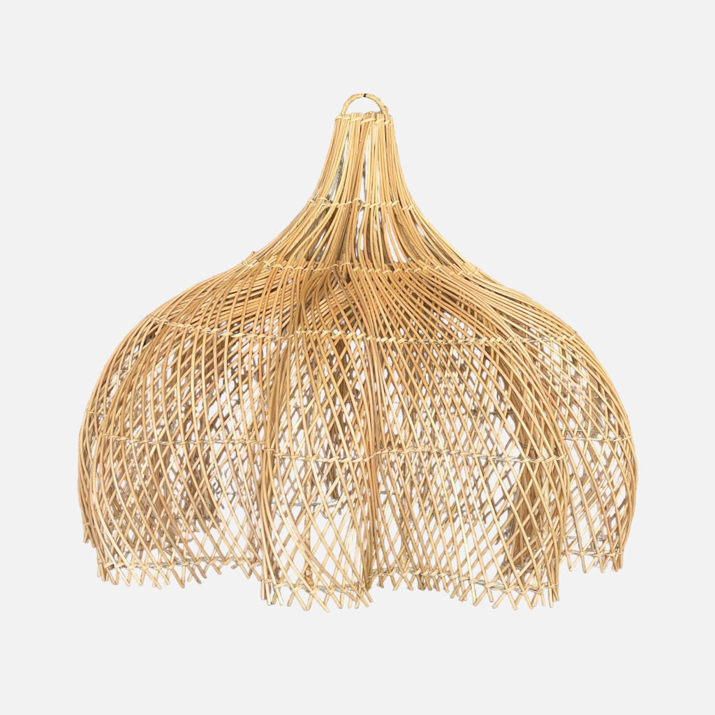 Rattan lampshade Gleno
