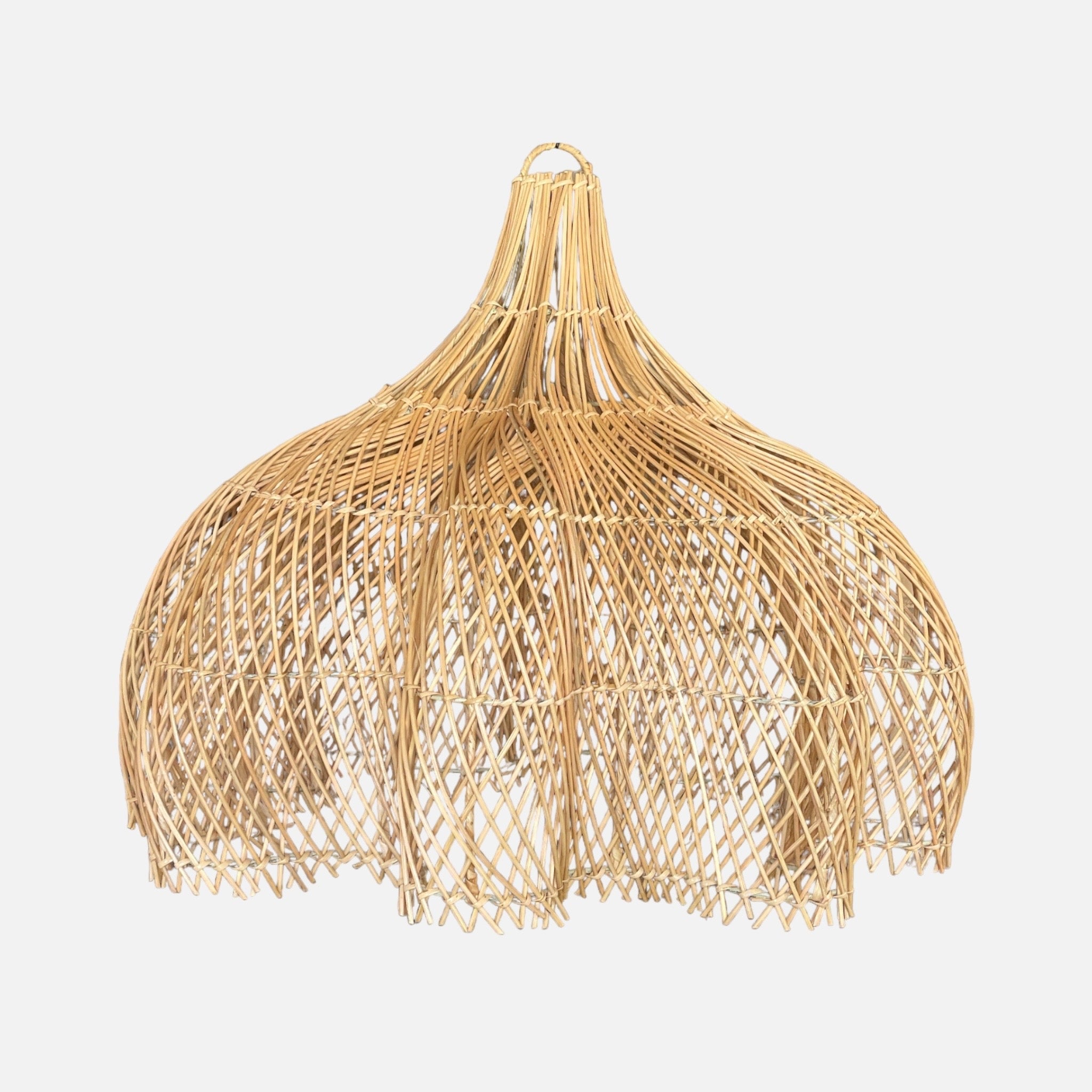 Rattan lampshade Gleno