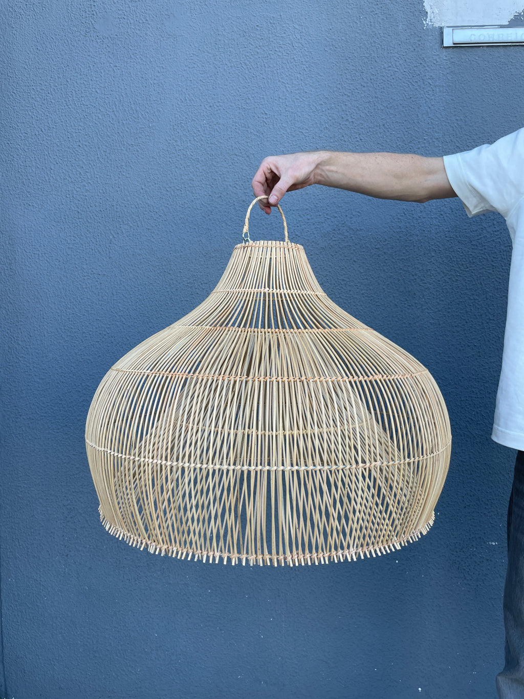 Rattan Lobster Lampshade