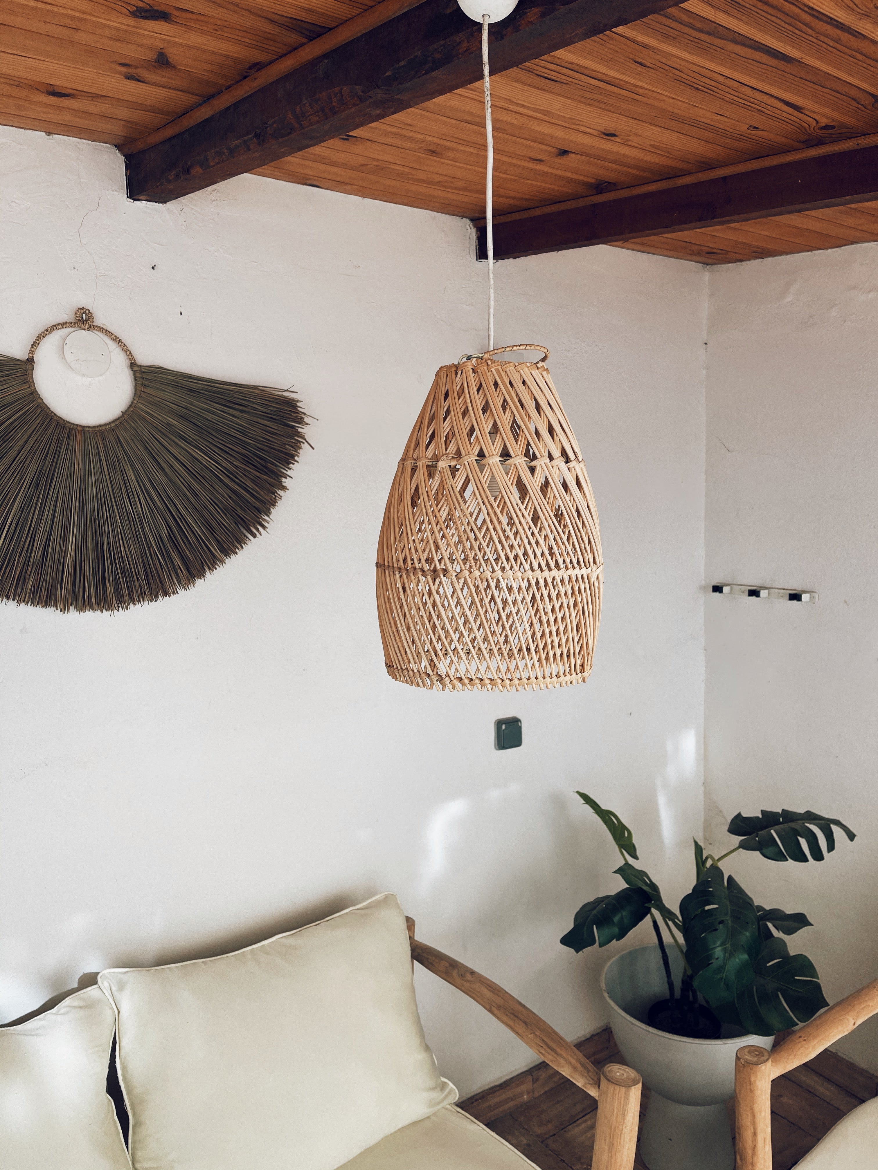 Ayana Cross Rattan Lampshade
