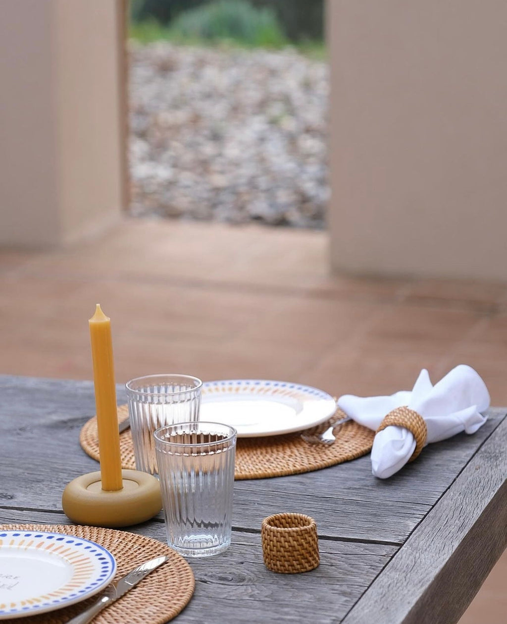 Lombok Rattan Napkin Ring