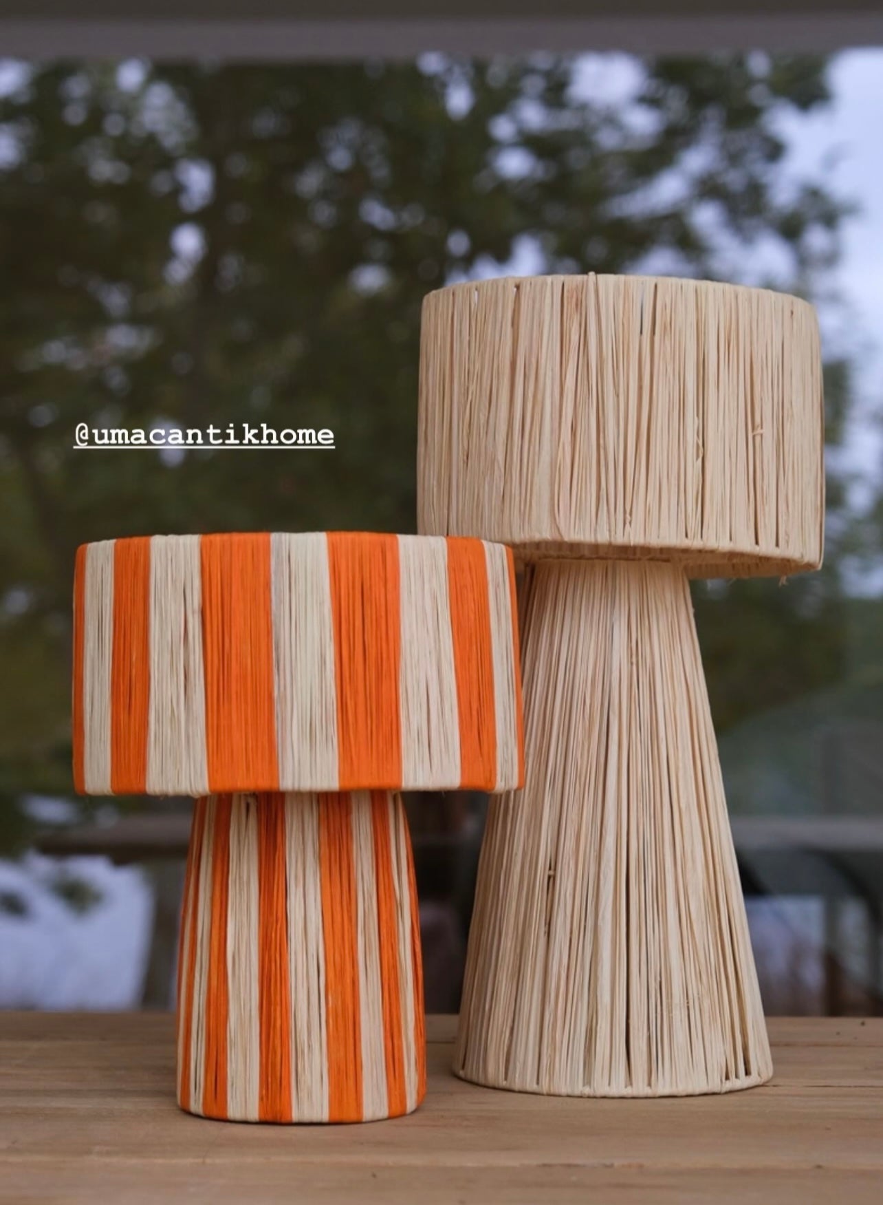 Candeeiro de Mesa Balibo Laranja