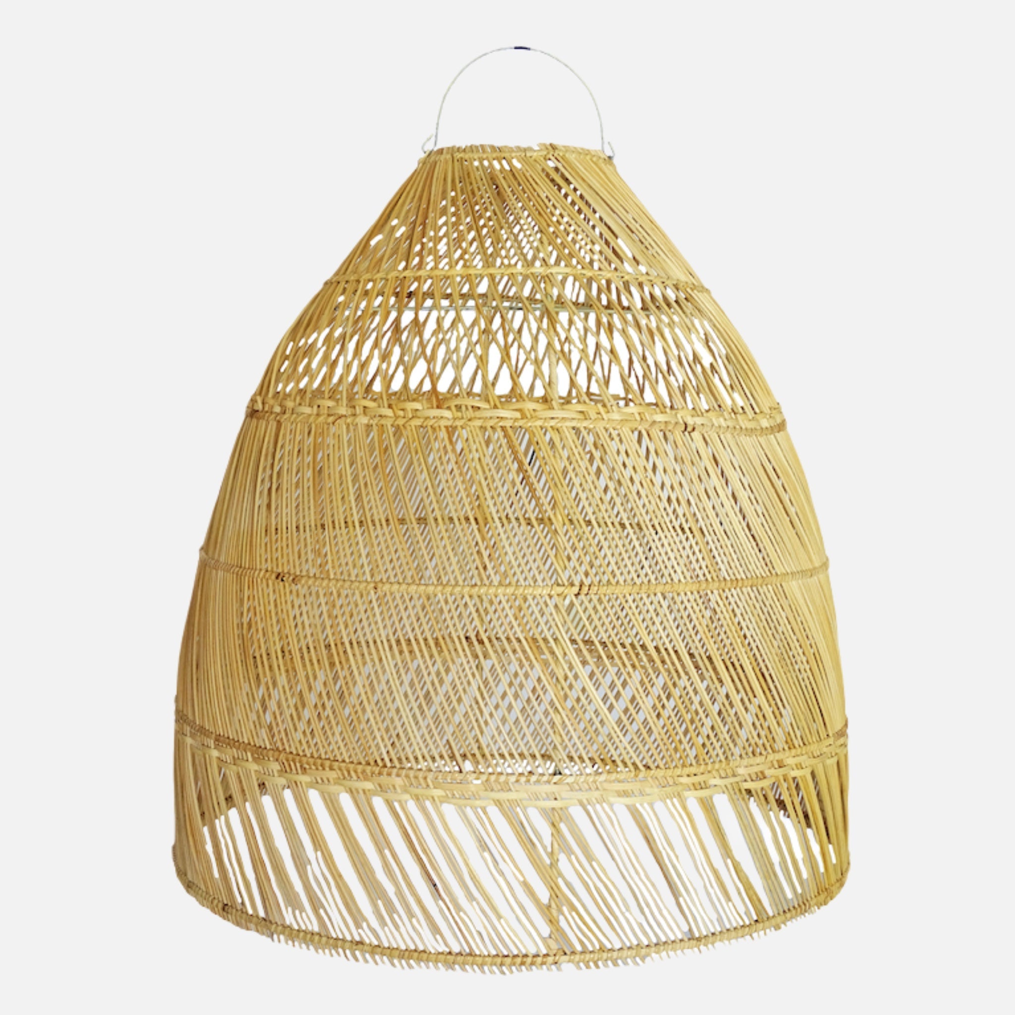 Abajur em Rattan Lauhata