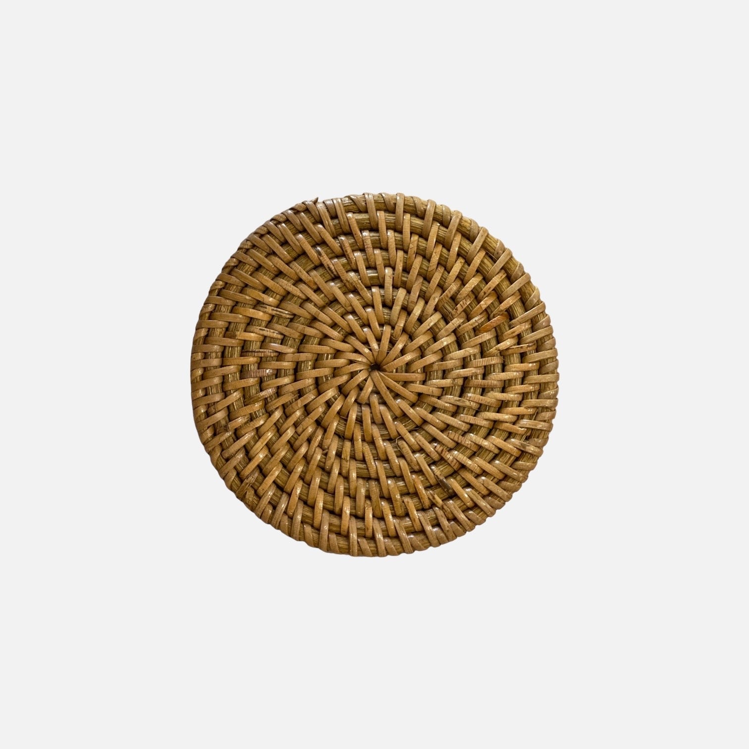 Lombok Rattan Coaster Set