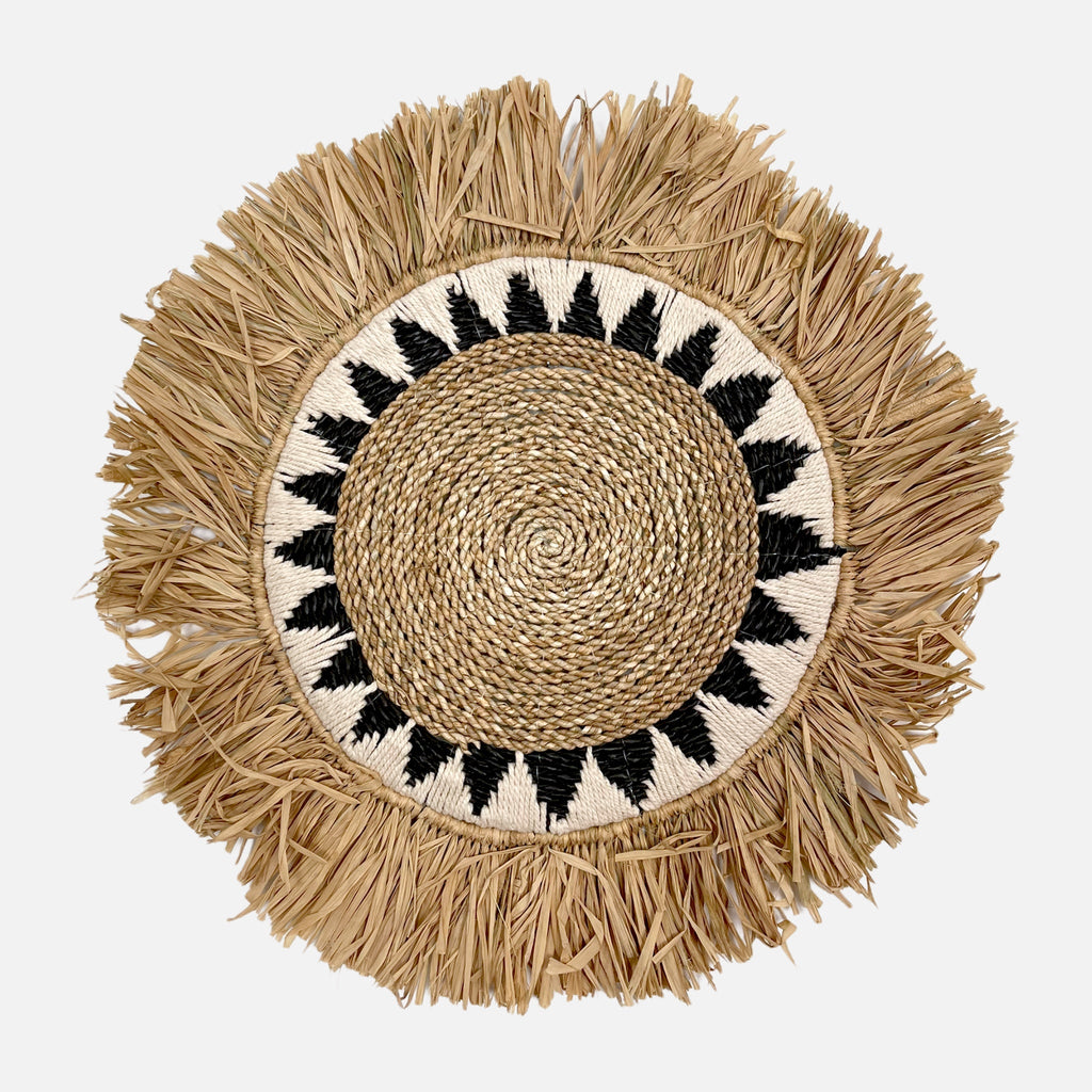Round Wall Decor Panama Sun