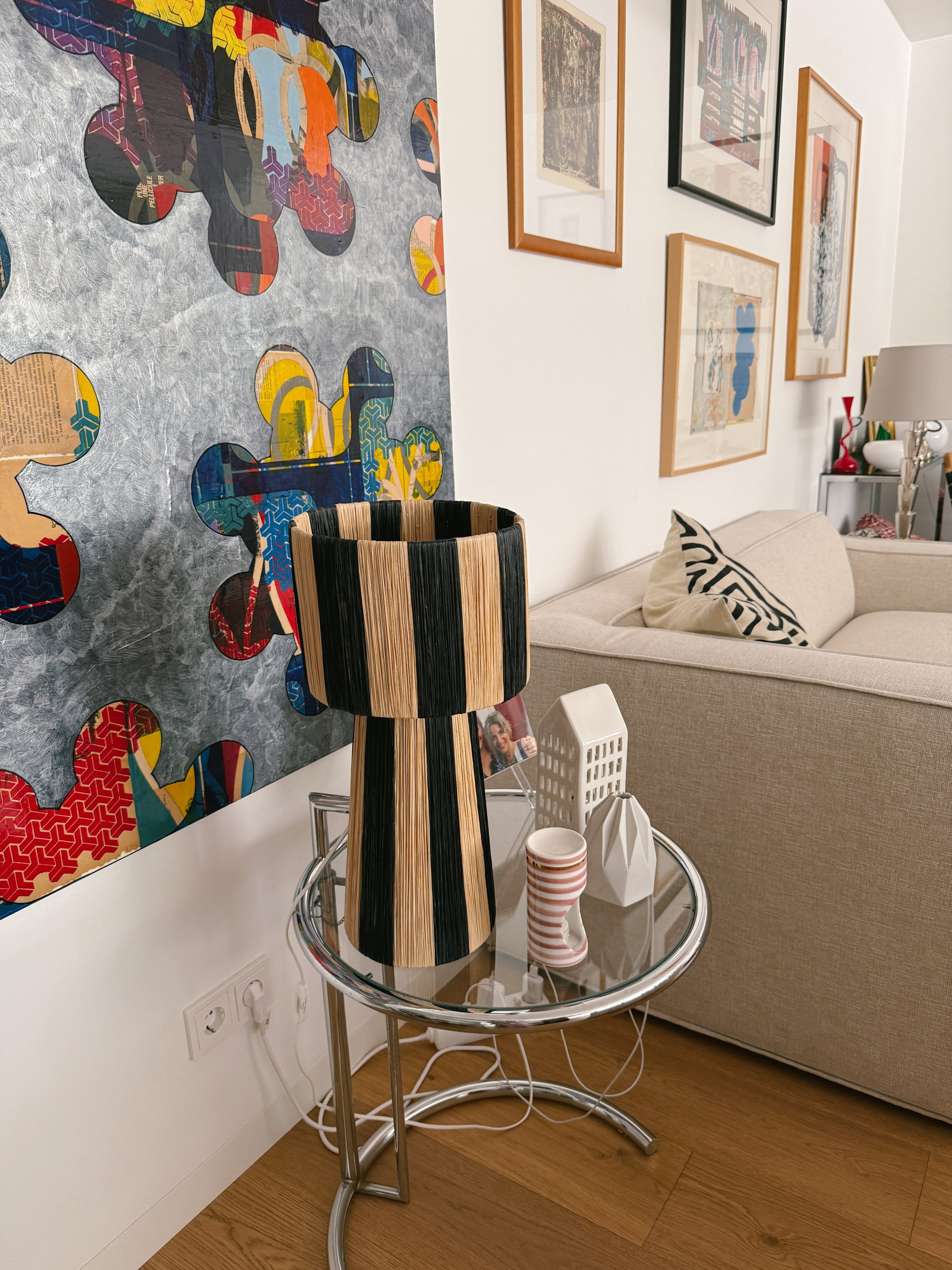 Candeeiro de Mesa Balibo Preto