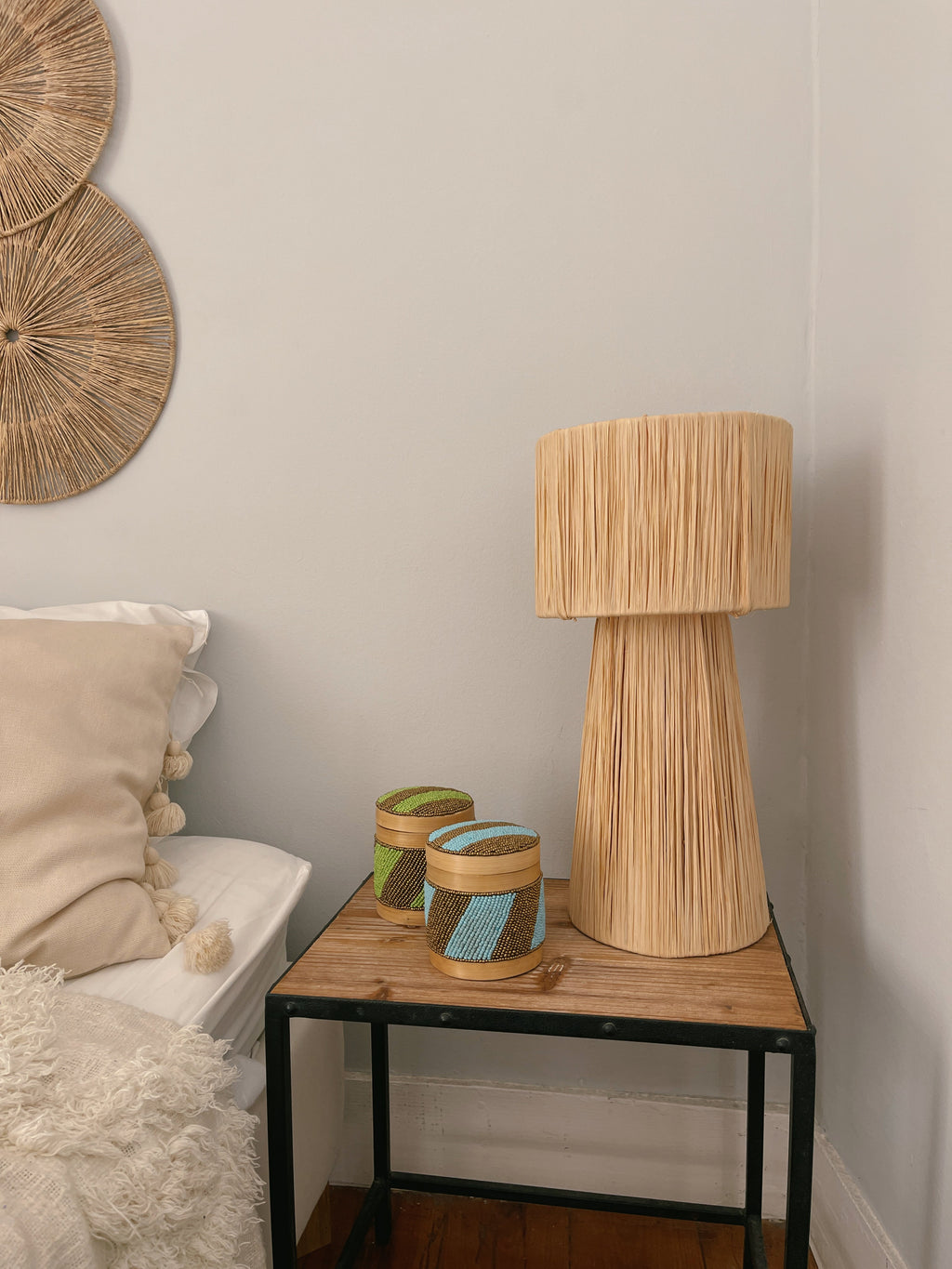 Caixa de Missangas Melasti - Azul e Dourada