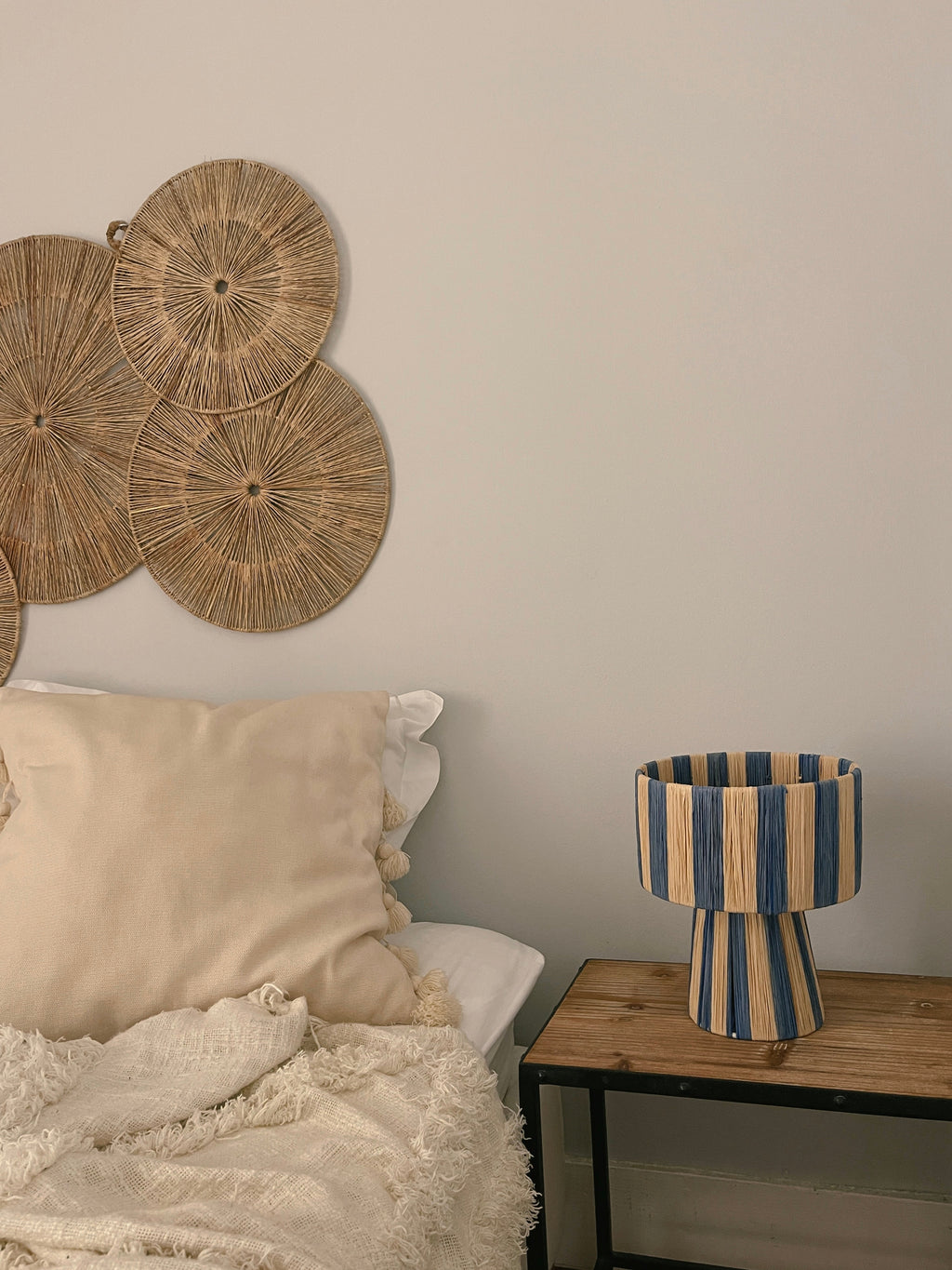 Balibo Blue Table Lamp