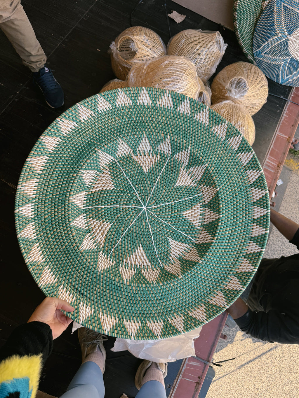 Lombok Mint Green Wall Plate