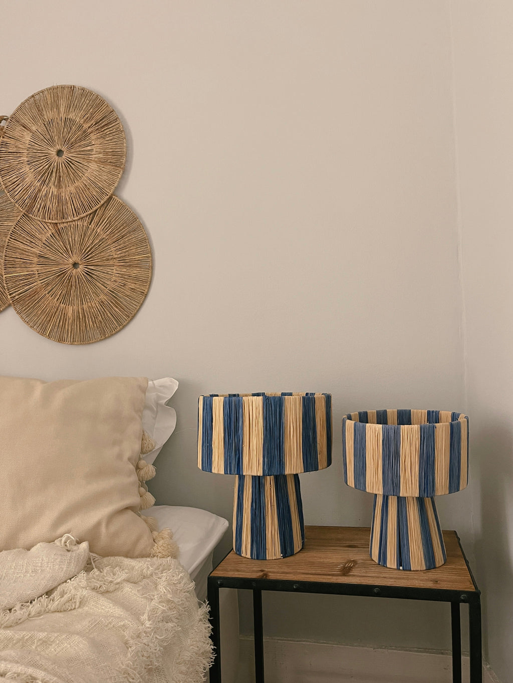Balibo Blue Table Lamp