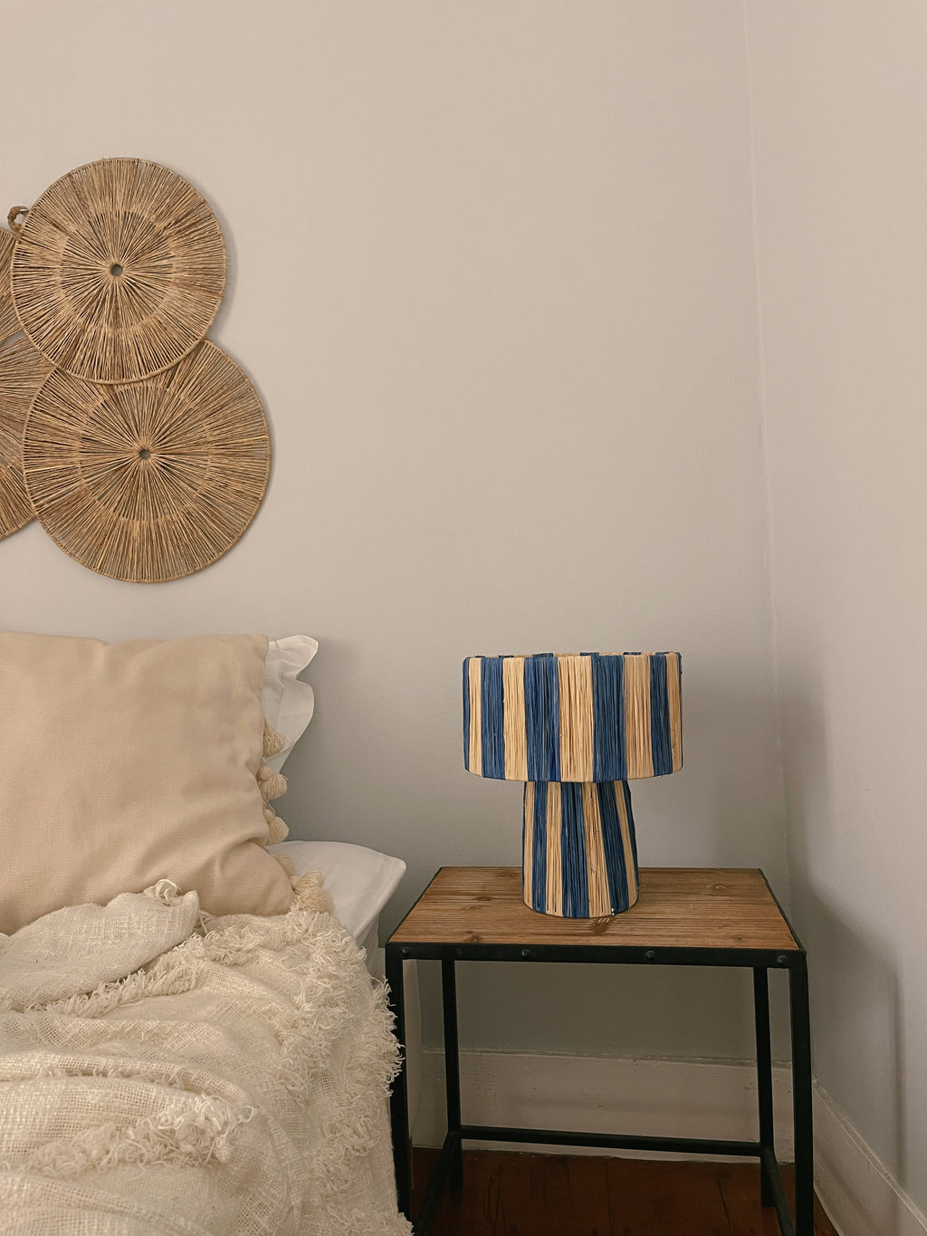 Balibo Blue Table Lamp