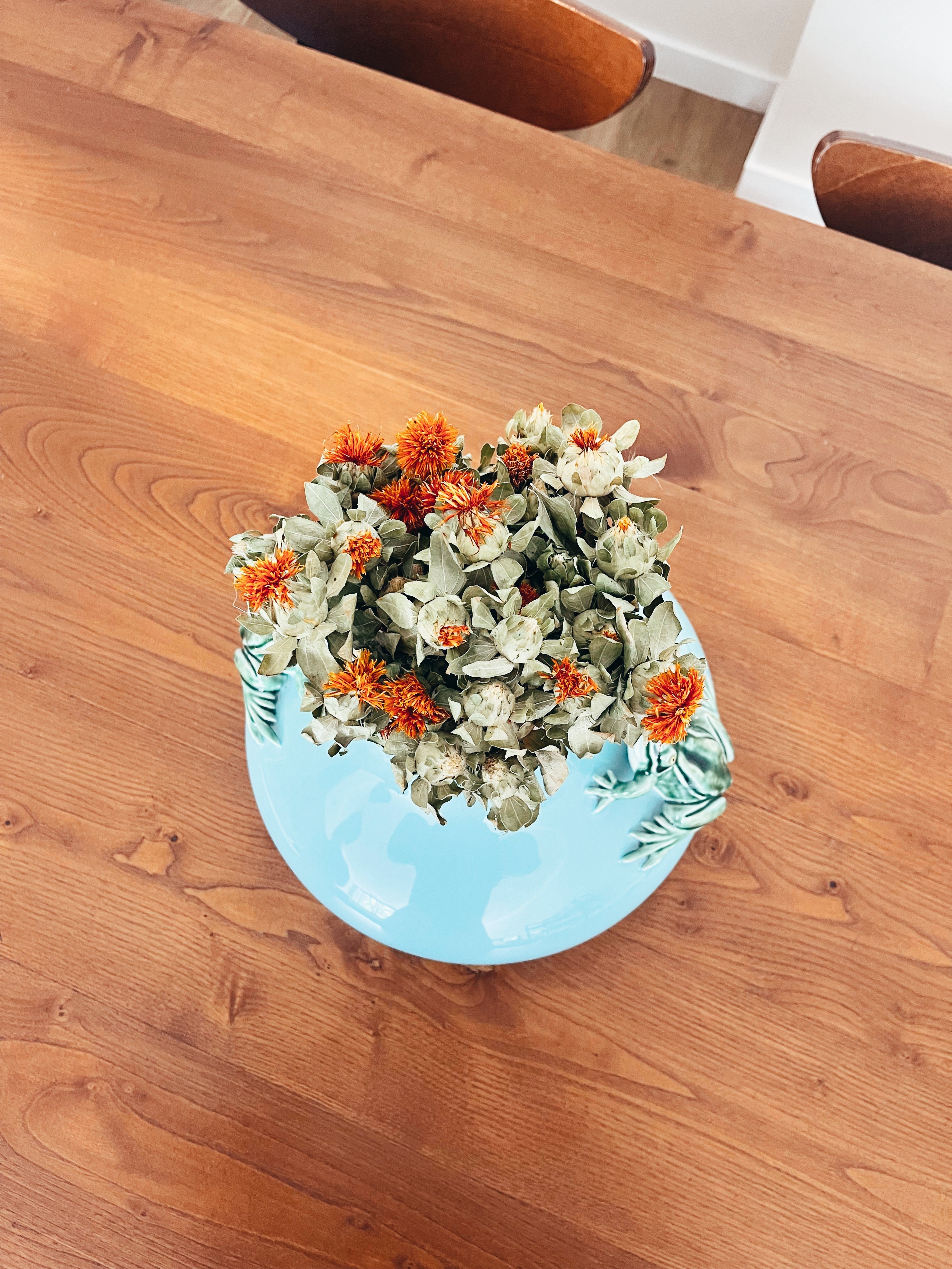 Dried Carthamus Flowers
