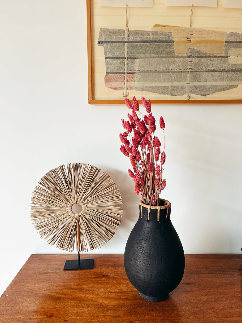 Dried Flowers Pink Phalaris