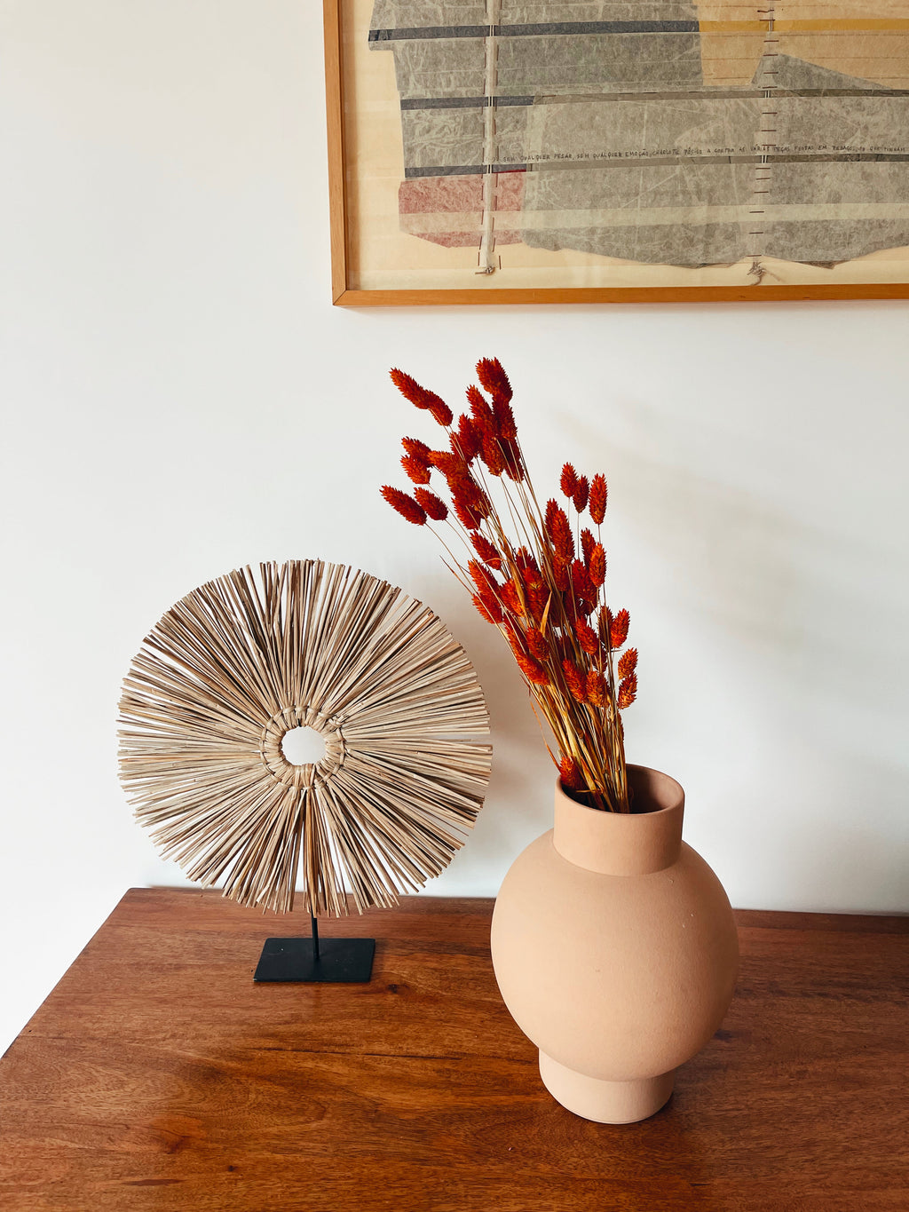 Dried Flowers Orange Phalaris