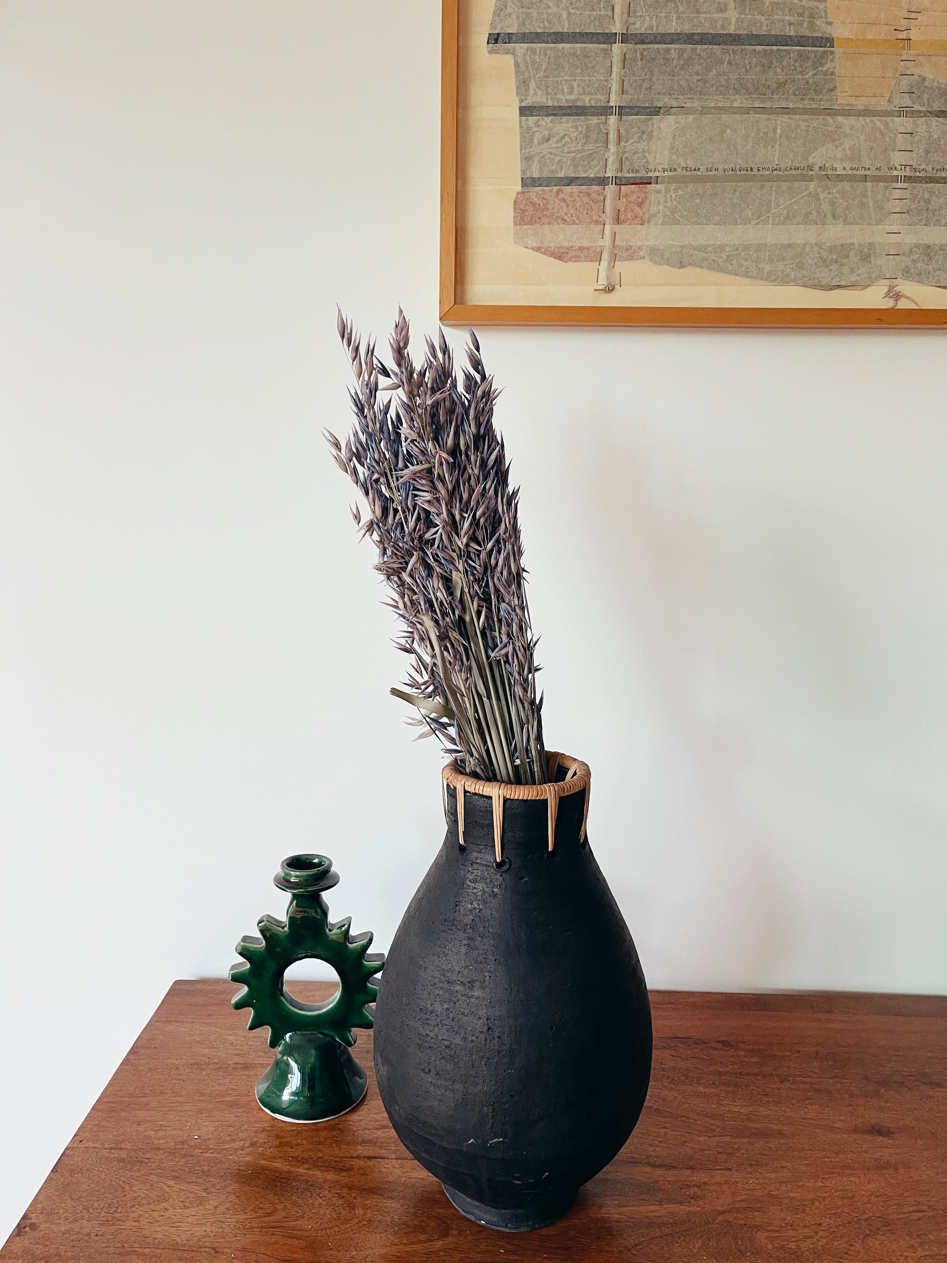 Flores Secas Espiga Roxa