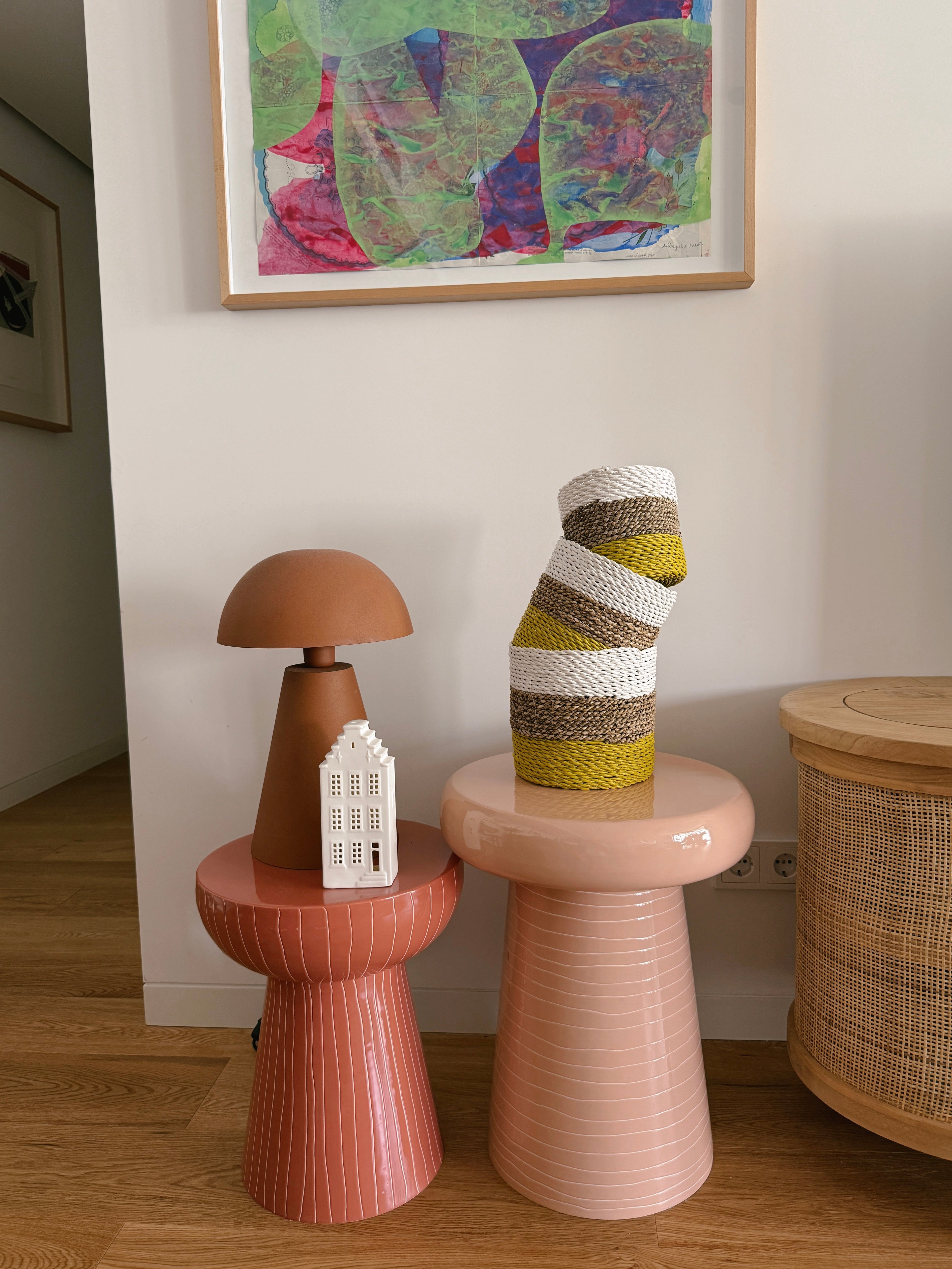 Cesto Asmara Amarelo